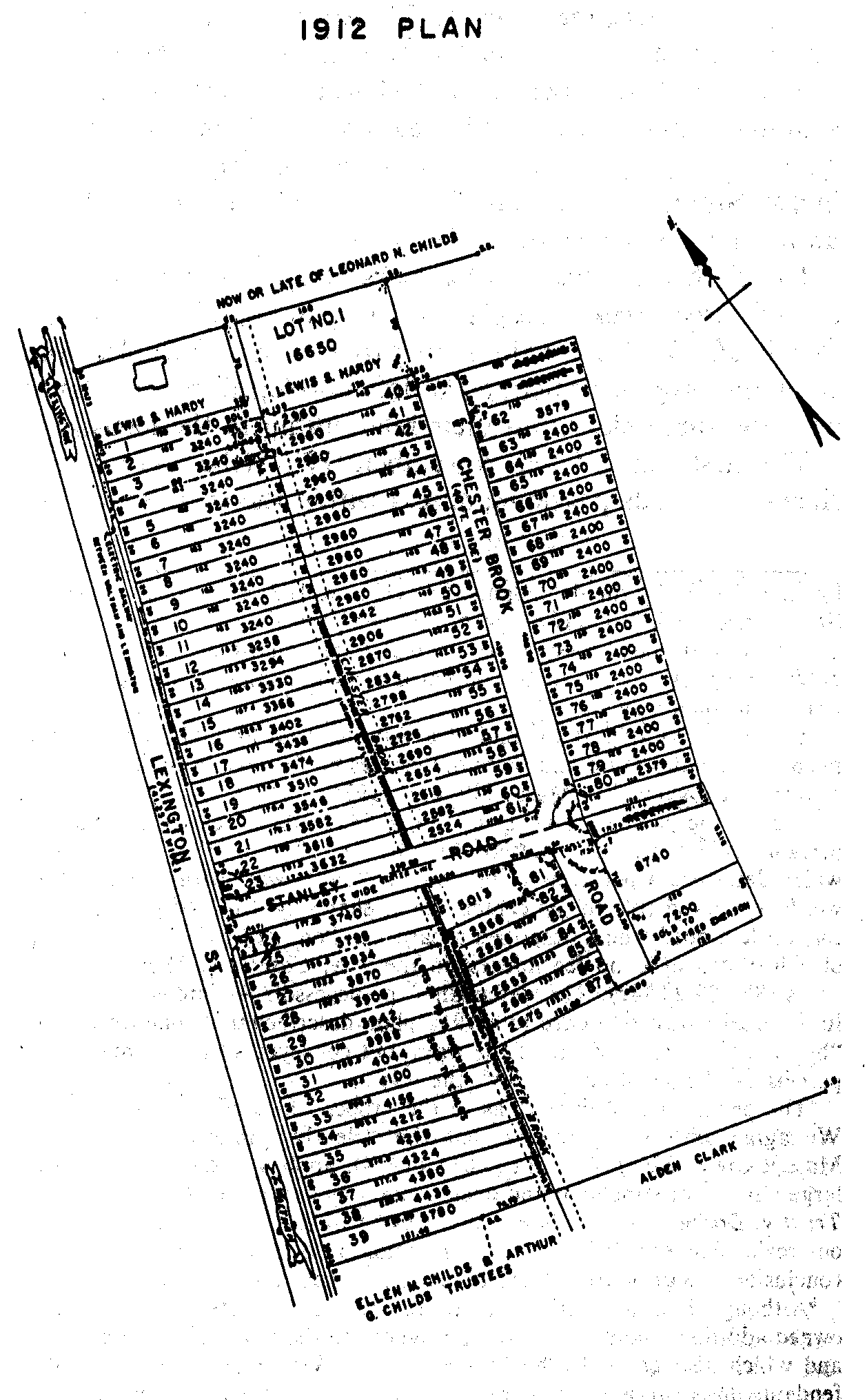 1912 Plan