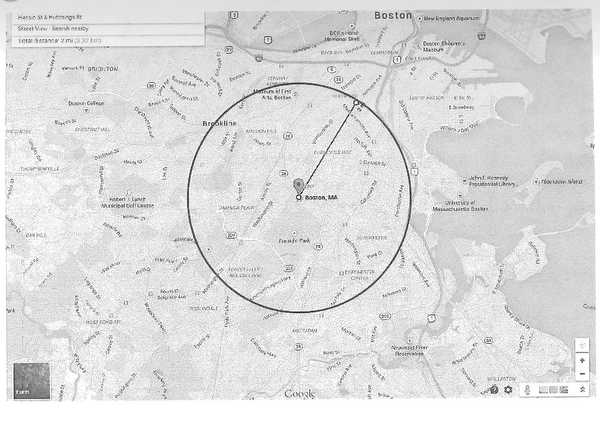 Map of area