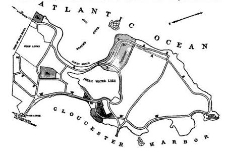Sketch plan of area