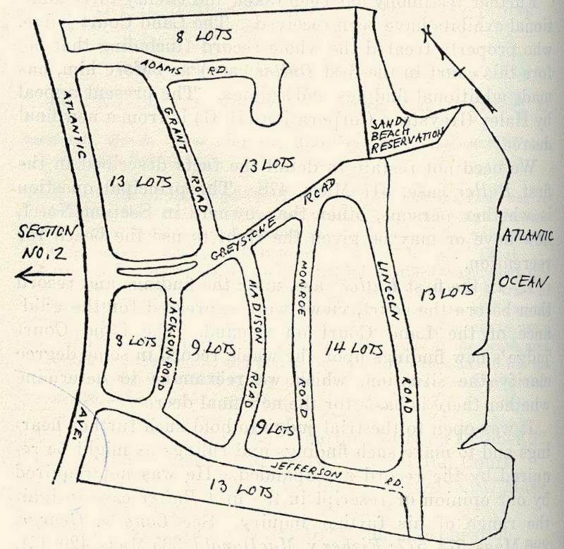 SIMPLIFIED SKETCH MAP OF SECTION NO. 1 BASED ON  EXHIBIT 18