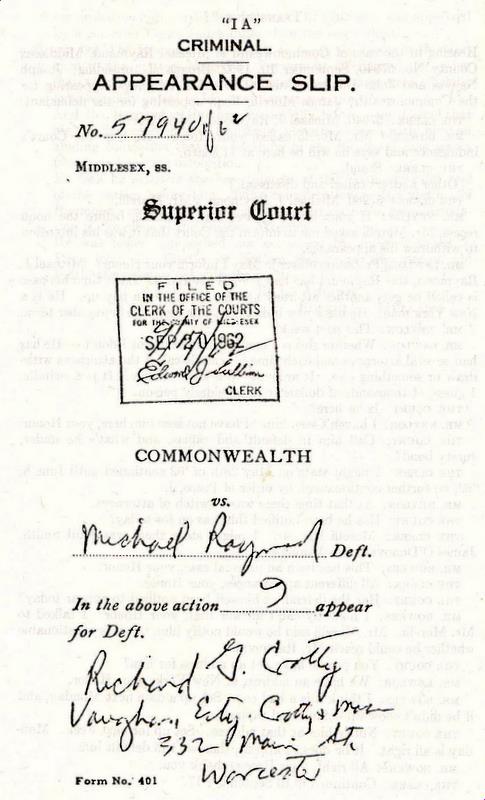 Appearance Slip